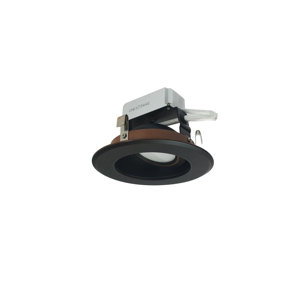 4&#34; Cobalt Adjustable LED Retrofit, 1000lm / 12W, 3500K, Bronze Reflector / Bronze Flange