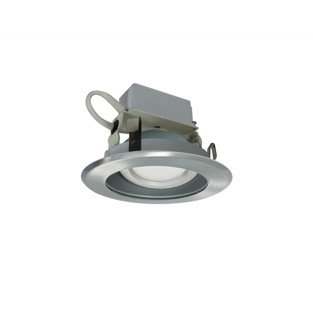 4&#34; Cobalt Adjustable LED Retrofit, 1000lm / 12W, 2700K, Haze Reflector / Natural Metal Flange
