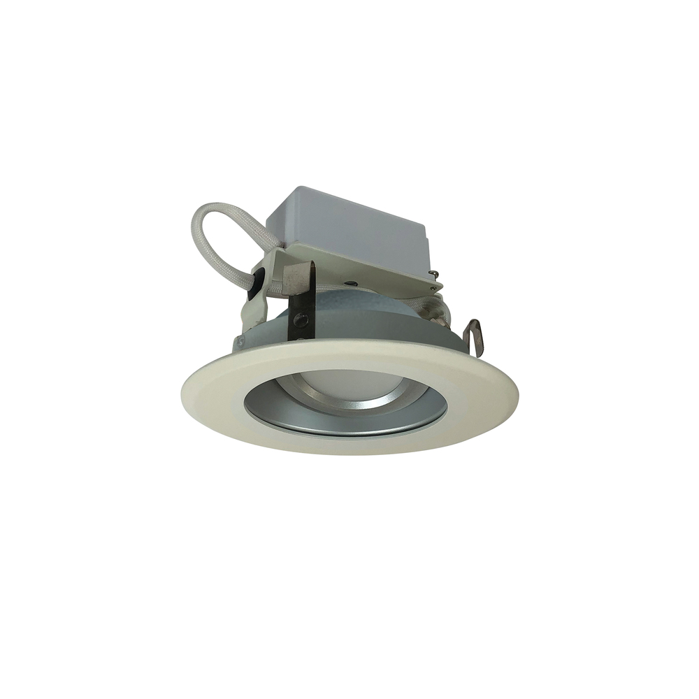 4&#34; Cobalt Adjustable LED Retrofit, 1000lm / 12W, 3500K, Haze Reflector / White Flange, 120V-277V