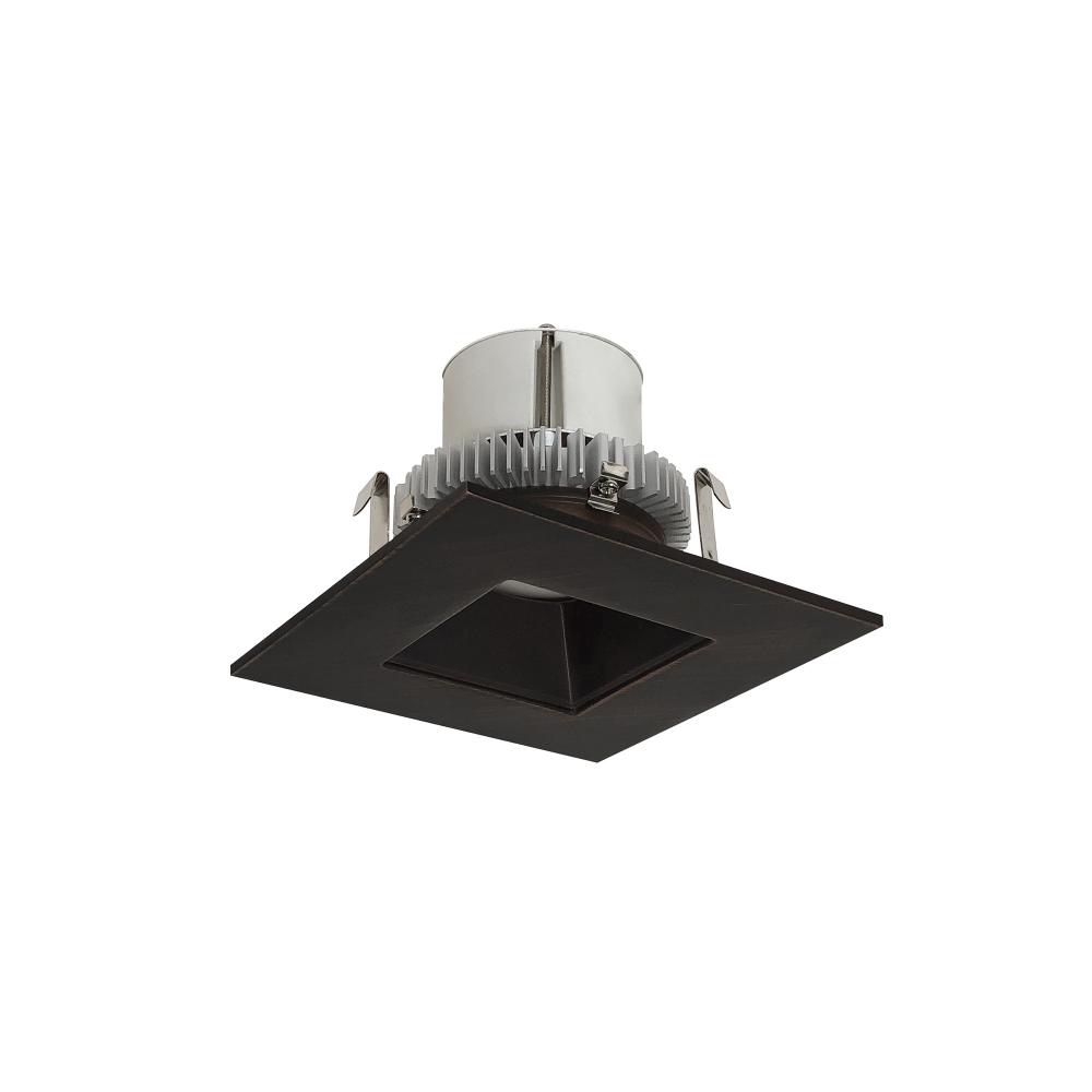 4&#34; Cobalt Click Square Retrofit Reflector with Square Aperture, 1000lm / 12W, 3500K, Bronze