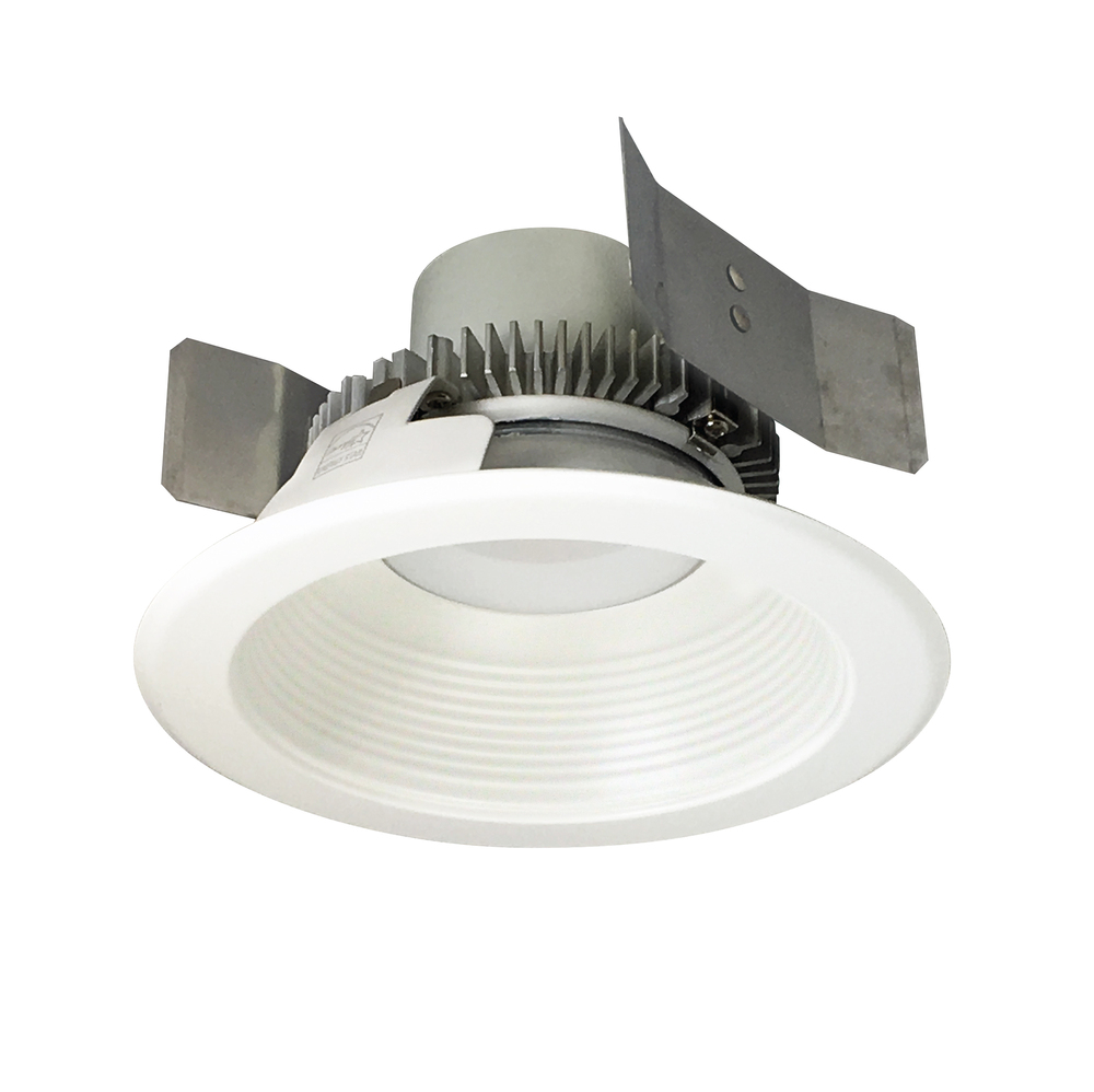 5&#34; Cobalt Click Round Retrofit Baffle, 750lm / 10W, 4000K, Matte Powder White Baffle / Matte