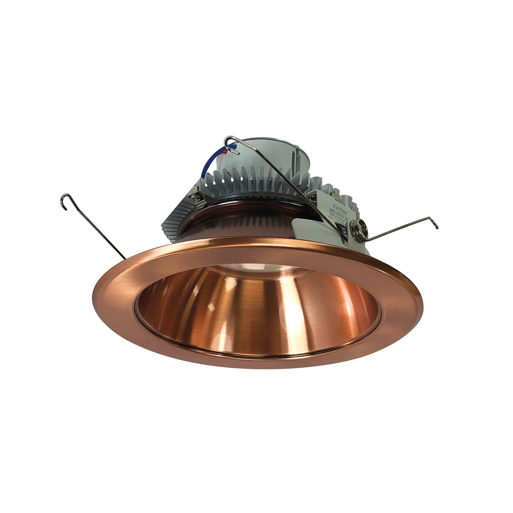 6" Cobalt Click Round Retrofit Reflector, 750lm / 10W, 3500K, Copper Reflector / Copper Flange