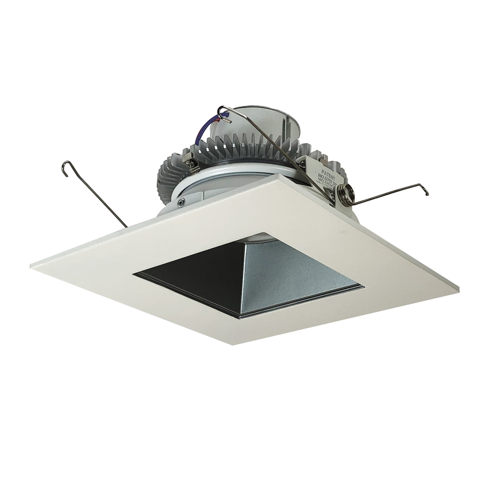 6&#34; Cobalt Click Square Retrofit Reflector with Square Aperture, 750lm / 10W, 3500K, Pewter