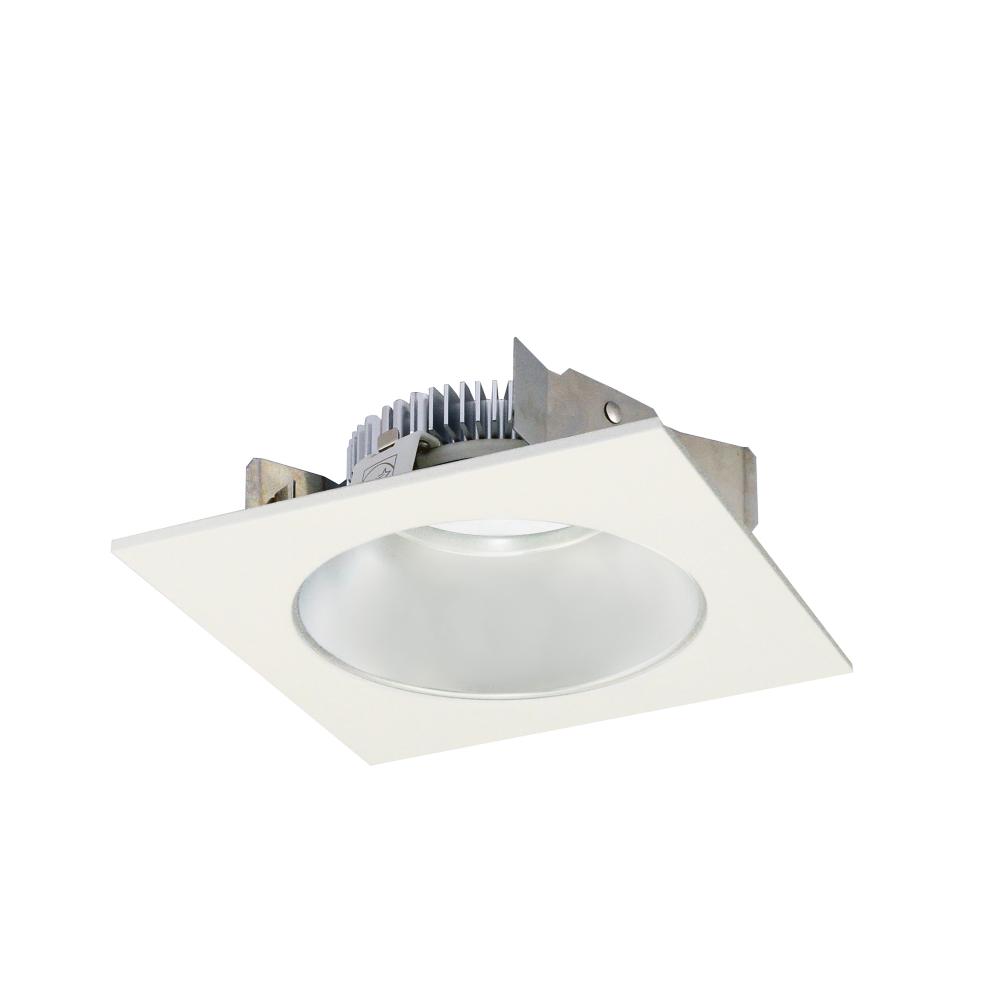 4&#34; Cobalt Shallow High Lumen LED Trim, Square/Round Reflector, 850lm, 3000K, Haze/White
