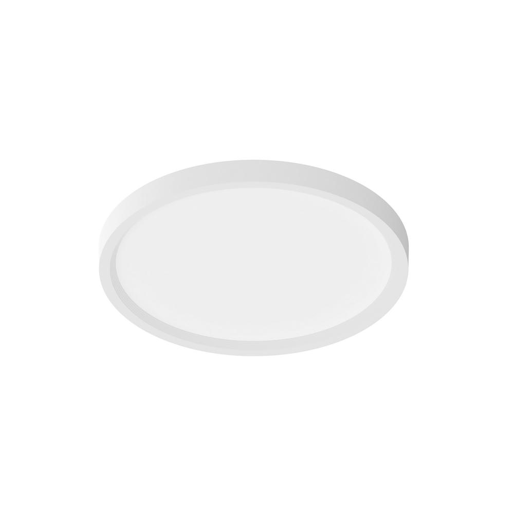 7&#34; SURF Round LED Surface Mount with Selectable CCT, 1350lm / 14W, Selectable CCT, Matte Powder