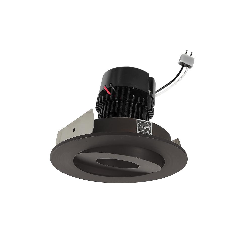 4&#34; Pearl Low Voltage LED Round Adjustable Gimbal Retrofit, 600lm / 11W, Comfort Dim, Bronze