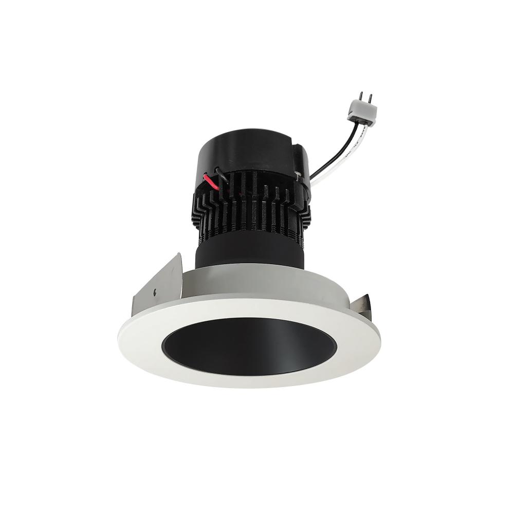 4&#34; Pearl Low Voltage LED Round Retrofit Reflector, 700lm / 11W, Comfort Dim, Black Reflector /