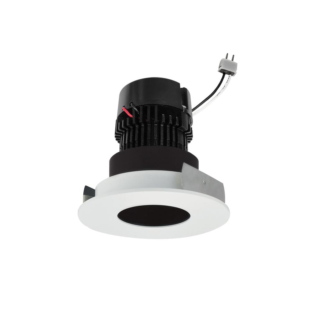 4&#34; Pearl Low Voltage LED Round Pinhole Retrofit, 950lm / 11W, 3500K, Black Pinhole / Matte