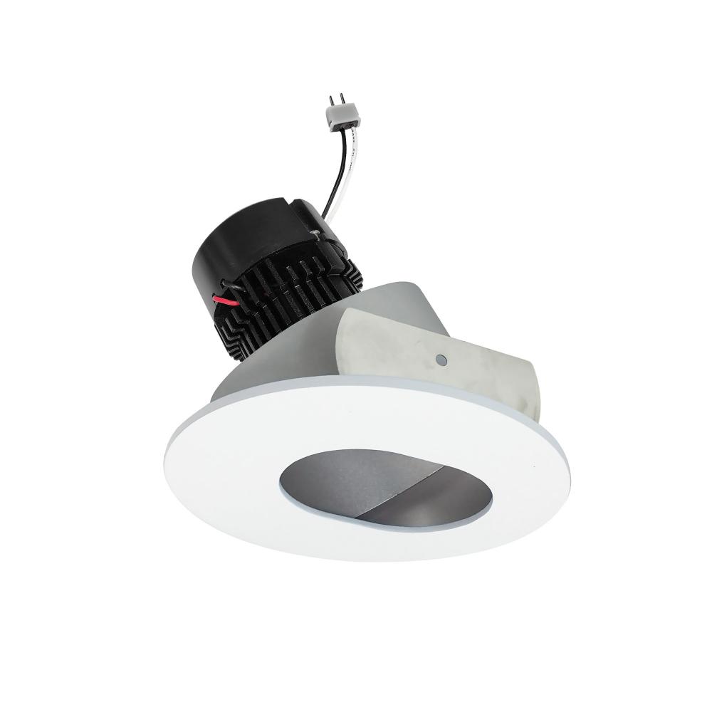 4&#34; Pearl Low Voltage LED Round Adjustable Slot Aperture Retrofit, 950lm / 11W, 2700K, Haze Slot