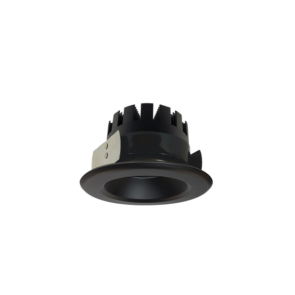 4&#34; Marquise III Round Open Reflector, 900lm, 3000K, Flood Optic, Black Reflector/Black Flange