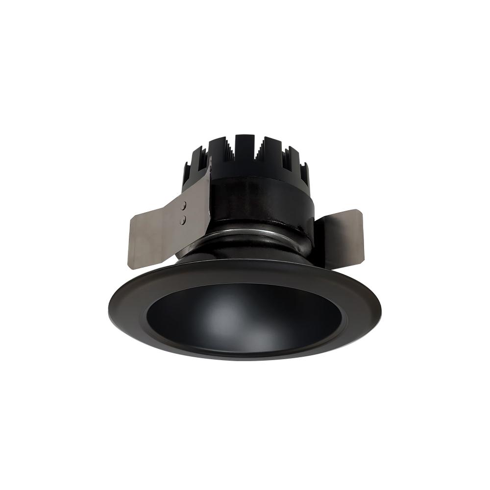 5&#34; Marquise III Round Open Reflector, 1500lm, 3000K, Flood Optic, Black Reflector/Black Flange