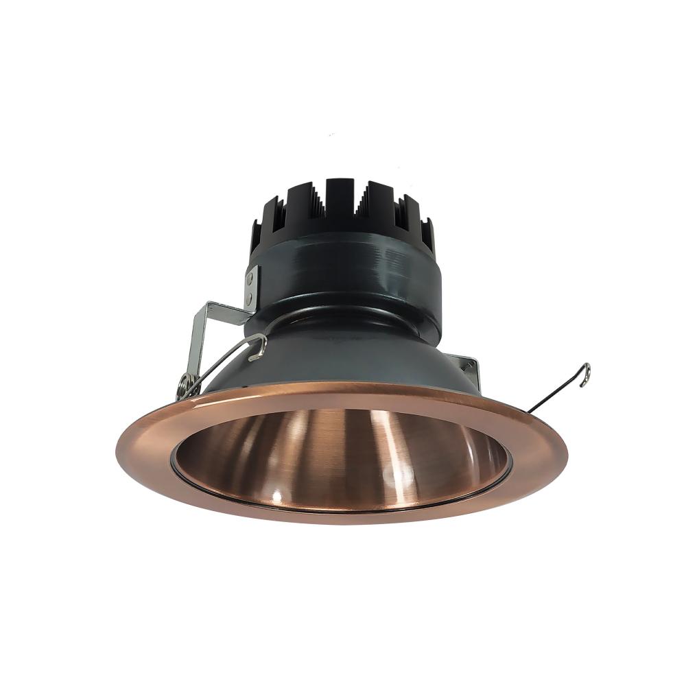 6&#34; Marquise III Round Open Reflector, 900lm, 3000K, Flood Optic, Copper Reflector/Copper Flange