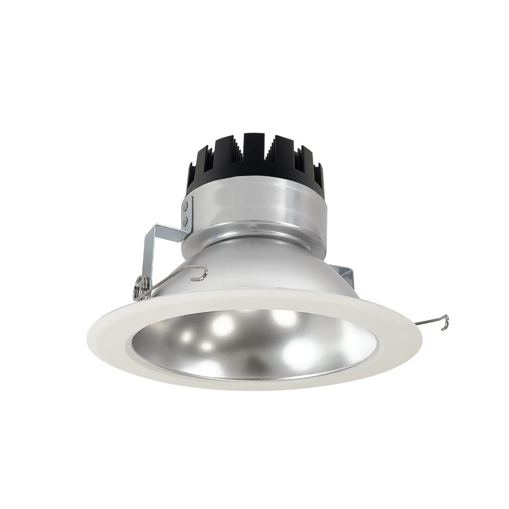 6&#34; Marquise III Round Open Reflector, 900lm, 3500K, Flood Optic, Diffused Clear Reflector/White