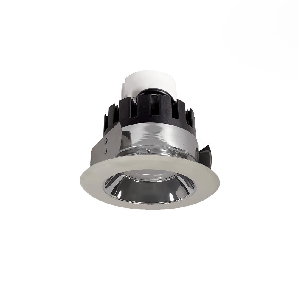 4&#34; Marquise III Retrofit, Clear Reflector/White Flange, 120-277V; 0-10V Dimming, 1300lm / 12W,