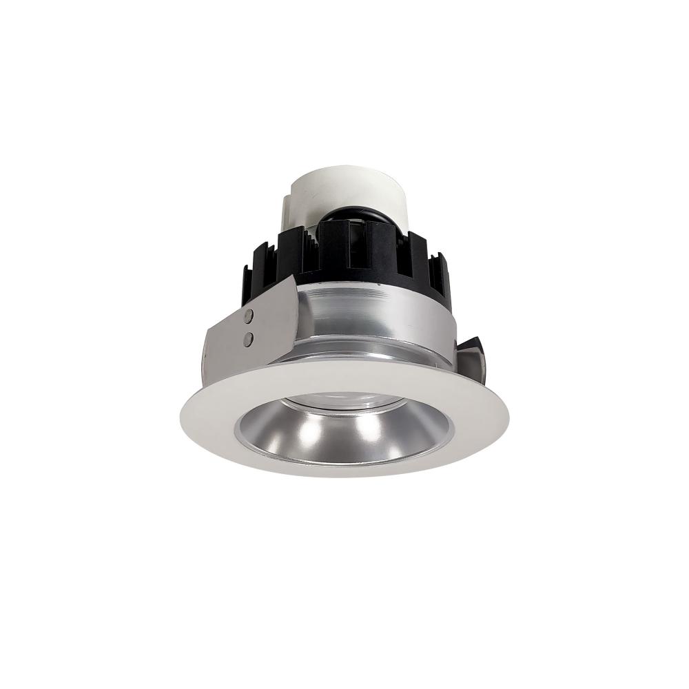 4&#34; Marquise III Retrofit, Diffused Clear Reflector/White Flange, 120-277V; 0-10V Dimming, 1300lm