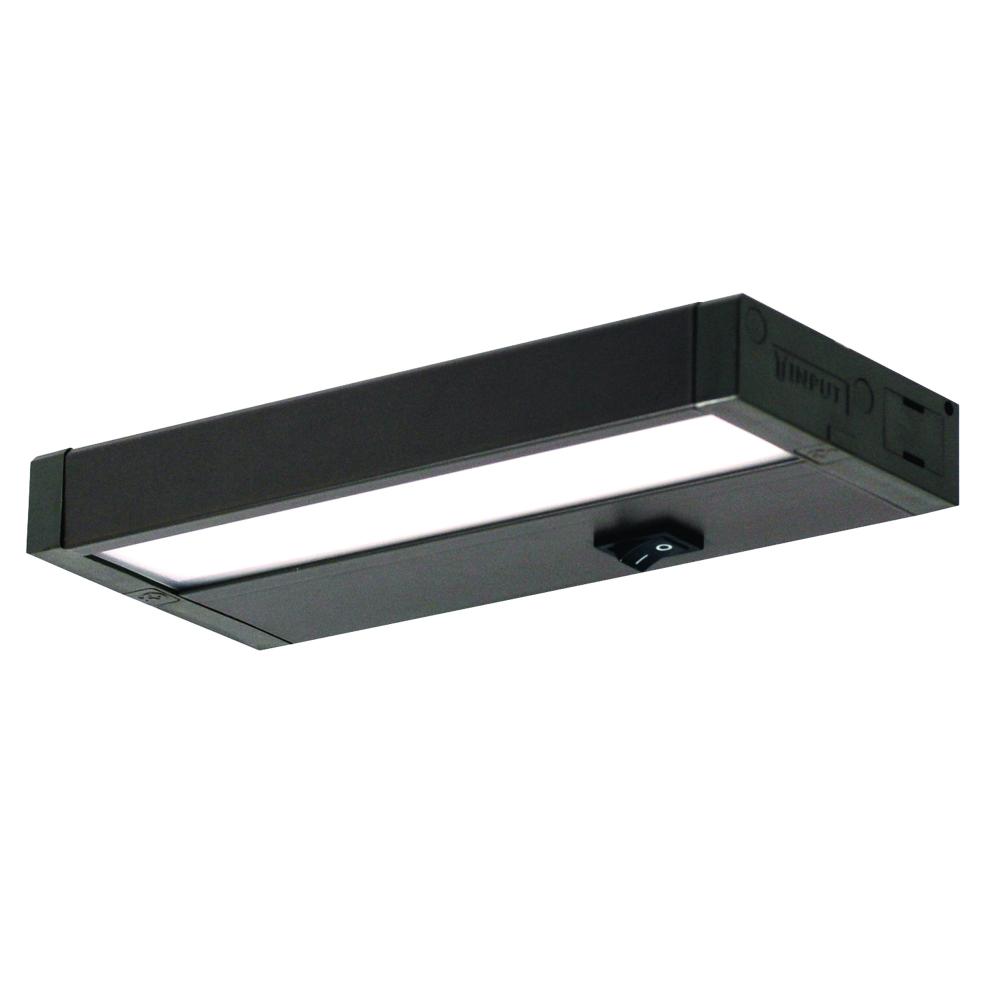 8&#34; LEDUR Under Cabinet with Dedicated CCT (2700K), 360lm/ft, 4.5W, Bronze Finish
