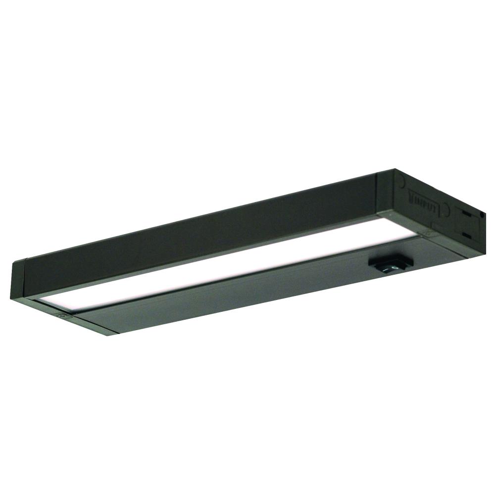 11&#34; LEDUR Under Cabinet with Dedicated CCT (3000K), 360lm/ft, 6.7W, Bronze Finish