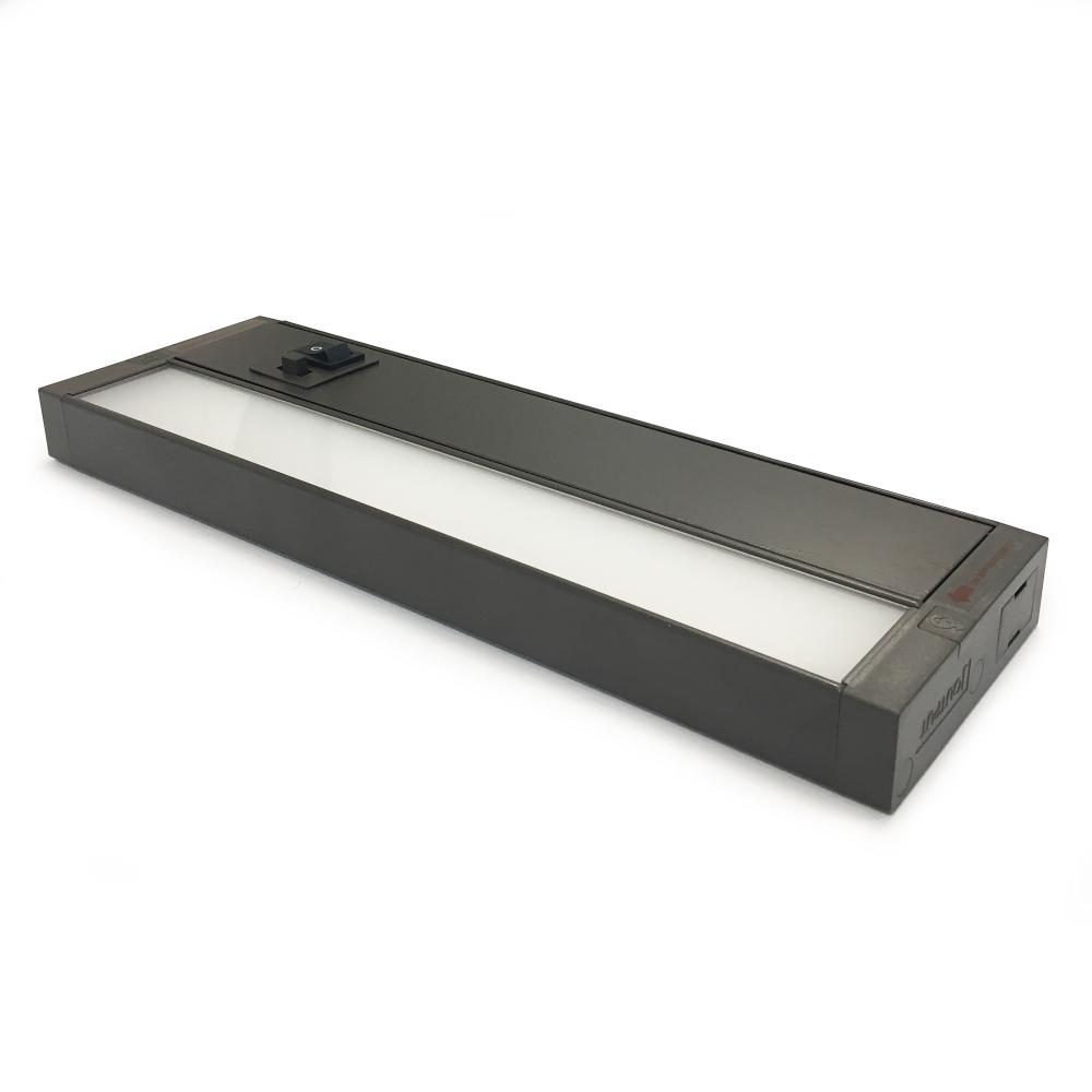 18&#34; LEDUR Under Cabinet with Selectable CCT (27K/30K/35K), Bronze Finish
