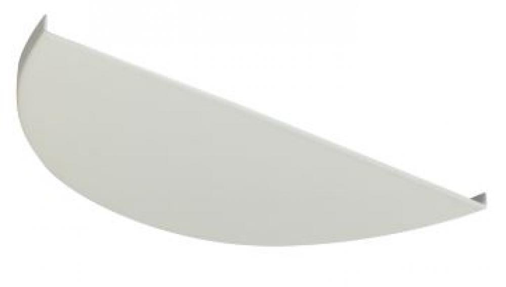 Round Eyelid Accessory for 4" Cobalt Click Retrofits, White Finish
