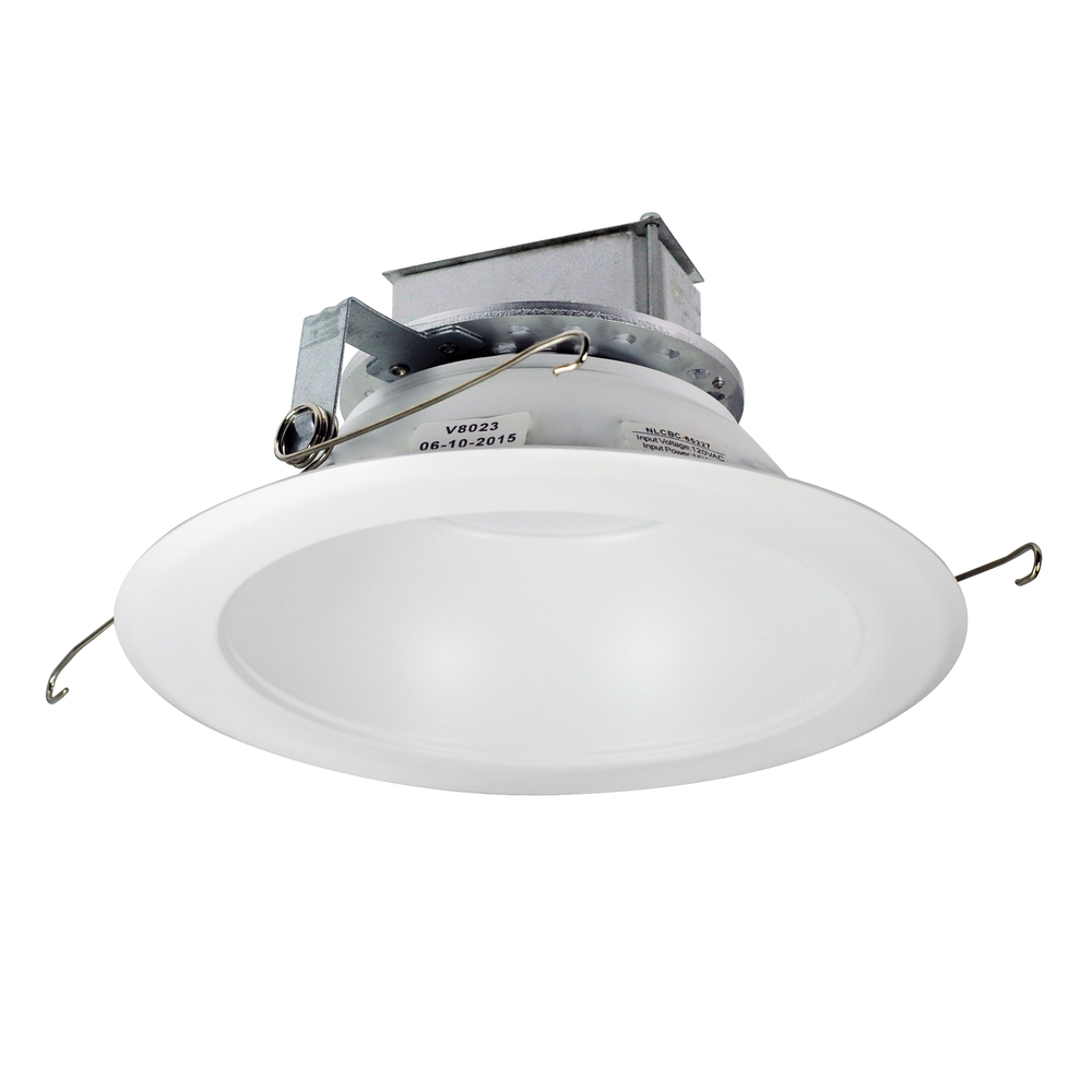 6" Cobalt Retrofit Reflector, 3000K, White, w/EM