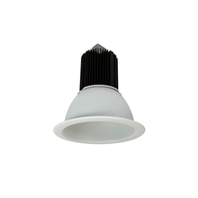Nora NC2-631L1530FWSFEMI - 6" Sapphire II Open Reflector, 1500lm, 3000K, Flood, White Self Flanged, EMI