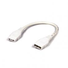 Nora NUA-606W - 6" Jumper Cable for Bravo FROST, White