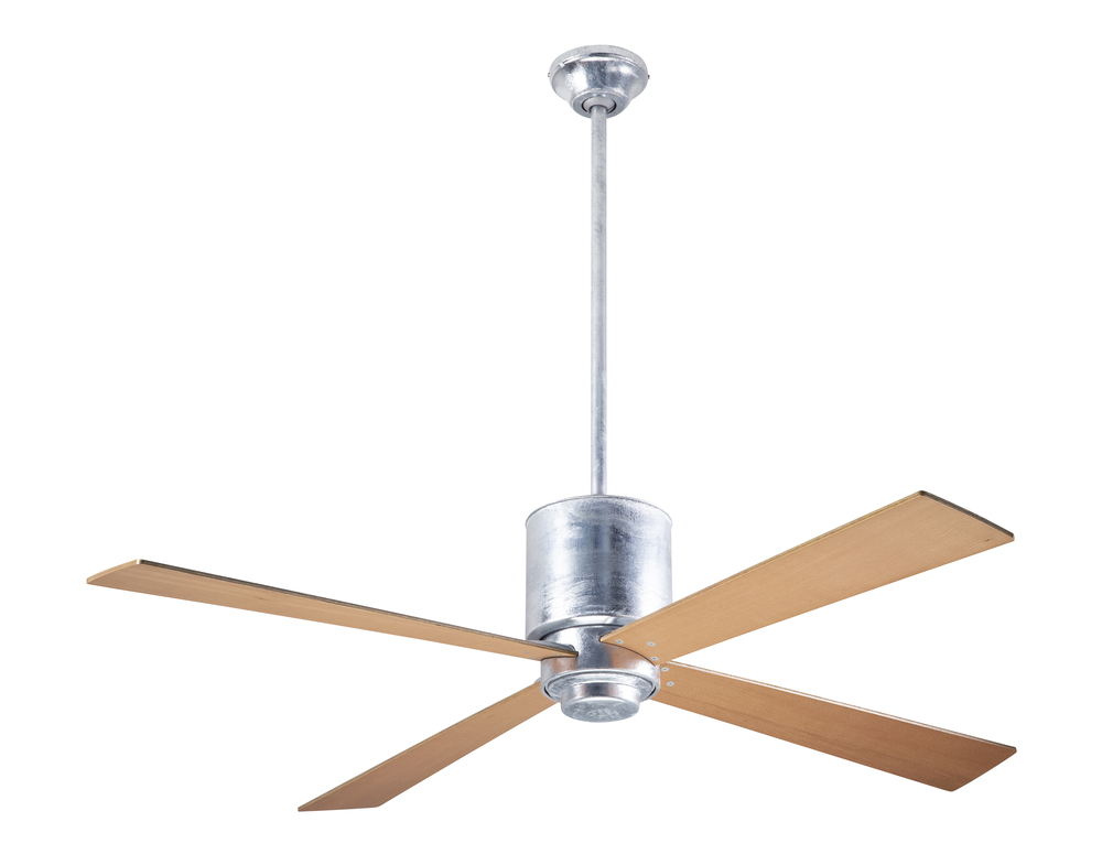 Lapa Fan; Galvanized Finish; 50&#34; Maple Blades; No Light; Fan Speed Control