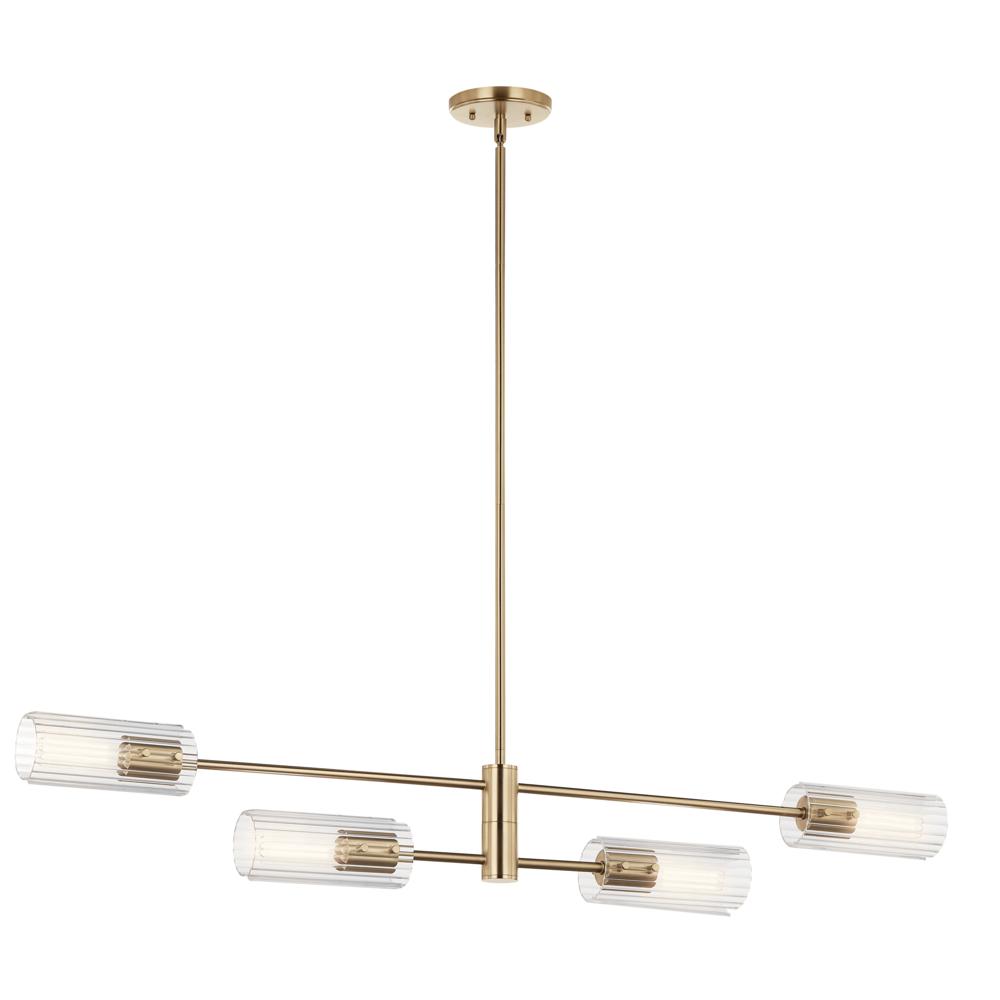 Linear Chandelier 4Lt