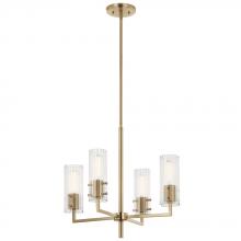 Kichler 52678CPZ - Chandelier 4Lt