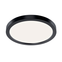 Kichler 53009BK30 - Ara 9.25" Round LED Flush mount in Black