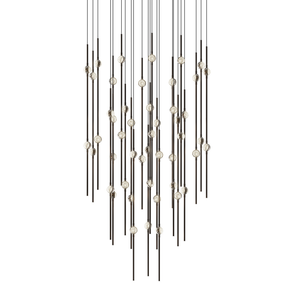 Aries 25&#34; Round LED Pendant (2700K) w/20&#39; Cords