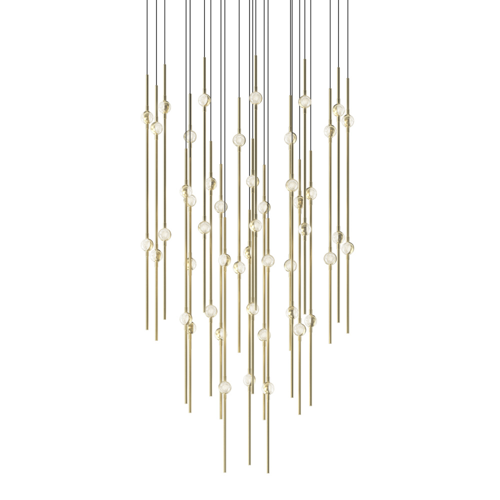 Aries 25&#34; Round LED Pendant (2700K) w/20&#39; Cords