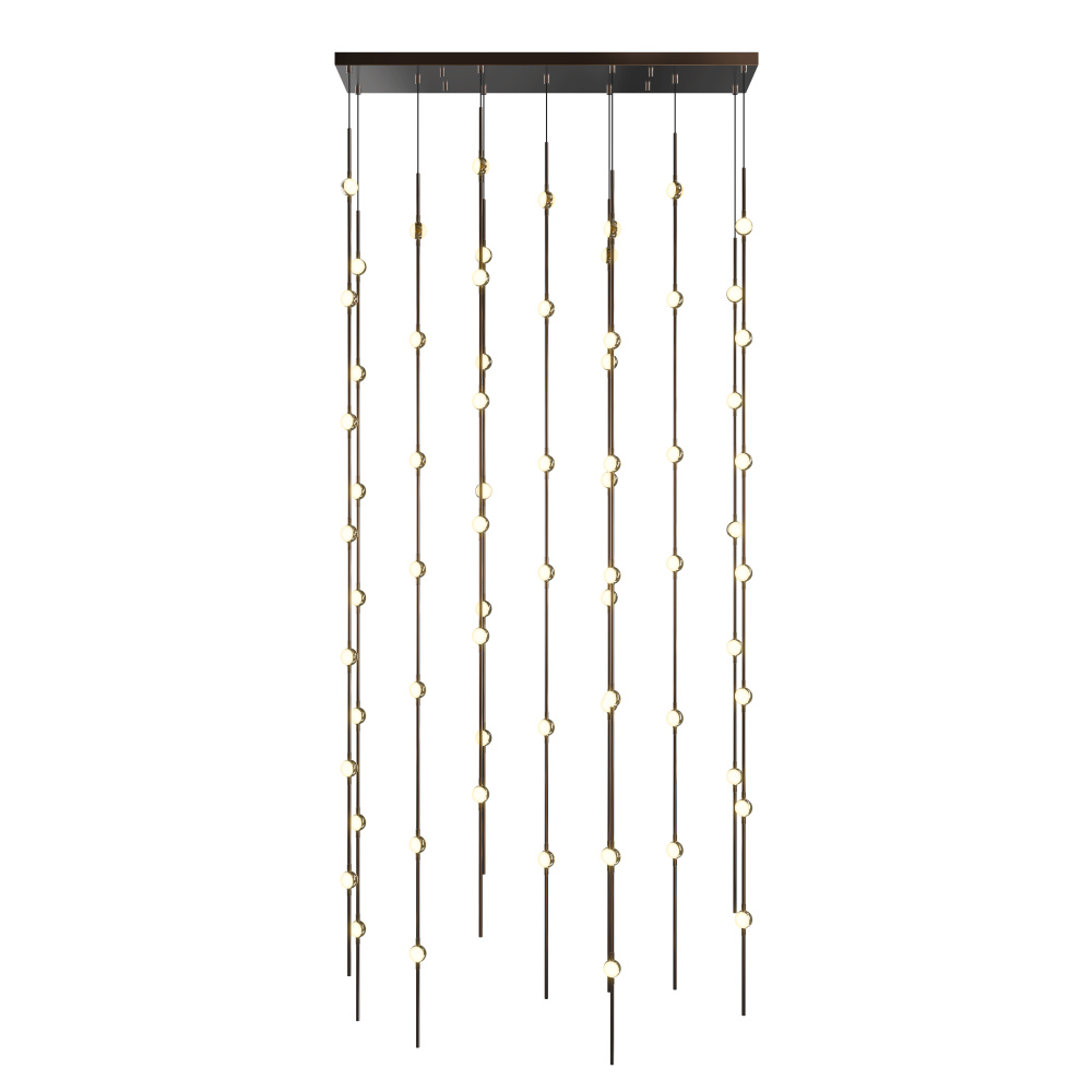 Andromeda 36&#34; Rectangle LED Pendant w/20&#39; Cords