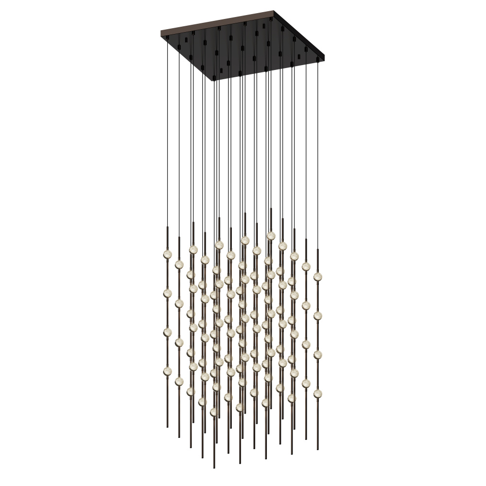 Cosmic Cube 20&#34; LED Pendant w/20&#39; Cords