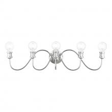 Livex Lighting 16575-05 - 5 Light Polished Chrome Large Vanity Sconce