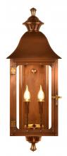 The Coppersmith AH29E - The CopperSmith Biltmore  Antler Hill 29" Tall Copper Electric Wall Mount Outdoor LT Lantern