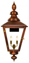 The Coppersmith FS42E - The CopperSmith Franklin Street 32" Tall Copper Electric Wall Mount Outdoor Light Lantern Sconce
