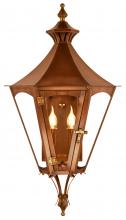 The Coppersmith GA32E - The CopperSmith Biltmore Collection Gala 32" Tall Copper Electric Wall Mount Outdoor Light Lante