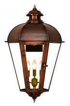 The Coppersmith JS63E - The CopperSmith Joachim Street 32" Tall Copper Electric Wall Mount Outdoor Light Lantern Sconce
