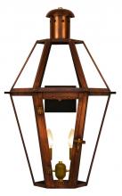The Coppersmith MV25E - The CopperSmith Mount Vernon 25" Tall Copper Electric Wall Mount Outdoor Light Lantern Sconce