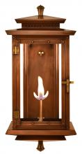 The Coppersmith TR31G - The CopperSmith Biltmore Collection Traveler 31" Tall Copper Gas Wall Mount Outdoor Light Lanter