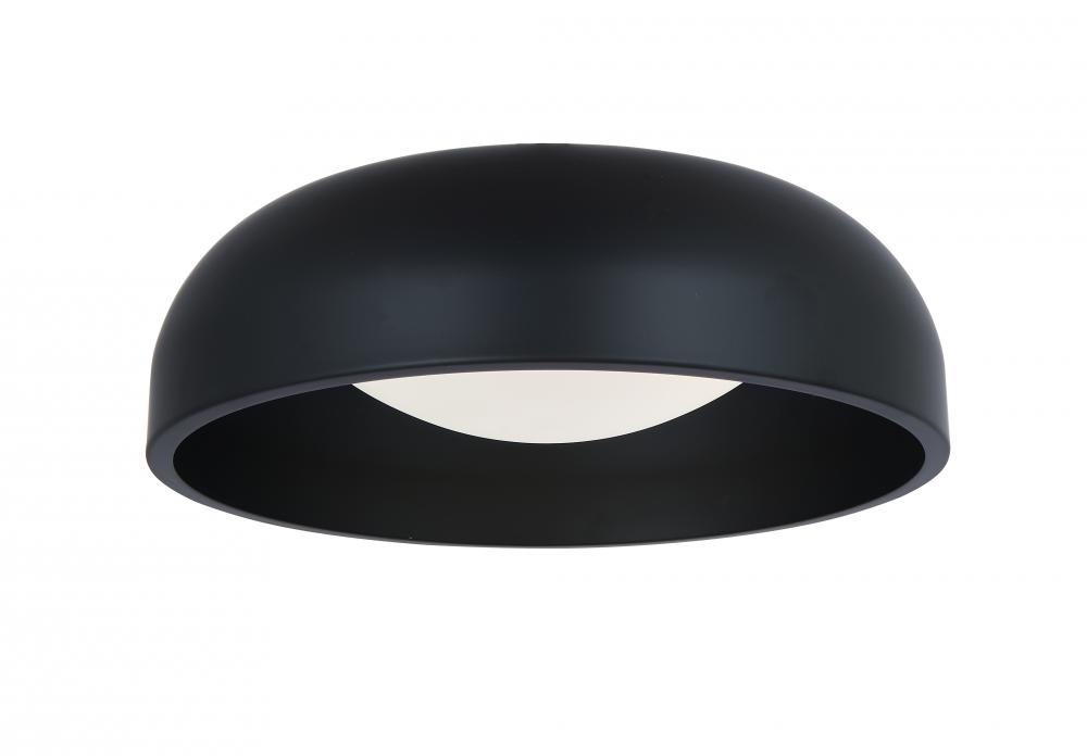 13&#34; 3CCT Inner Curve Flushmount with Opal Glass Diffuser