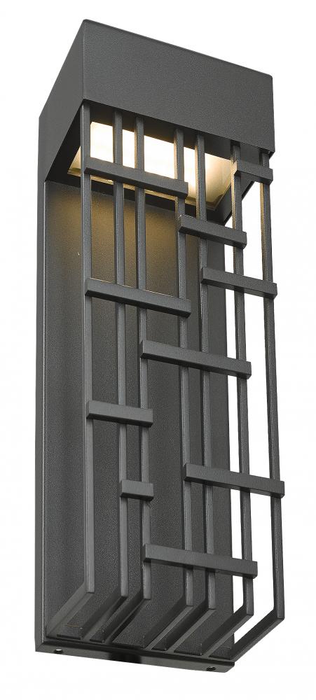 Wet Location Lattice Shade Wall Fixture