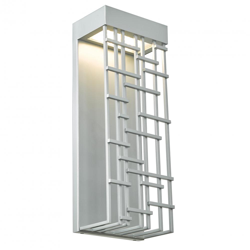 Wet Location Lattice Shade Wall Fixture