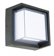 Abra Lighting 50024ODW-MB-Geo - Square Wet Location Wall Sconce