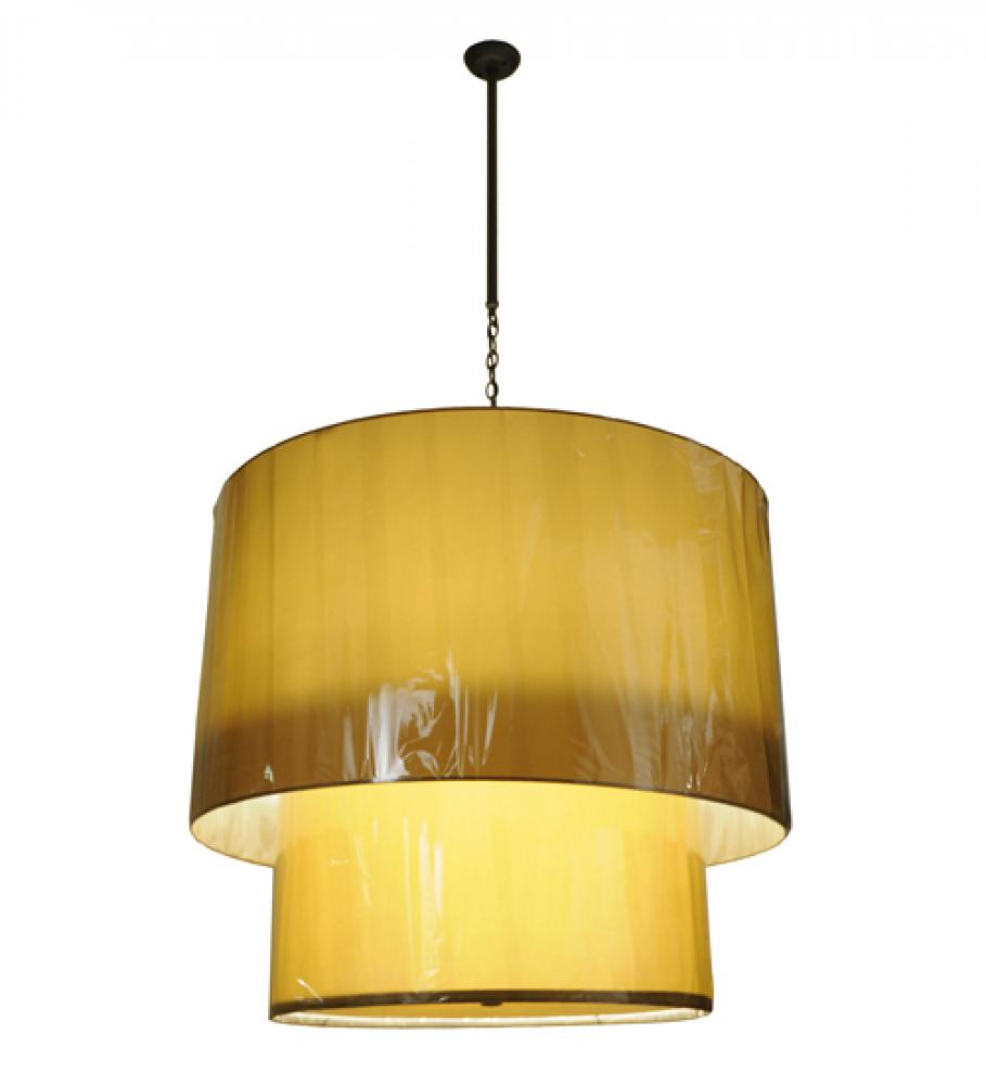 42&#34;W Cilindro 2 Tier #54 Toast Pendant