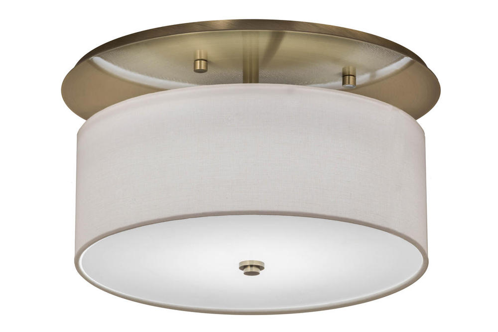 18&#34; Wide Cilindro Presidio Flushmount