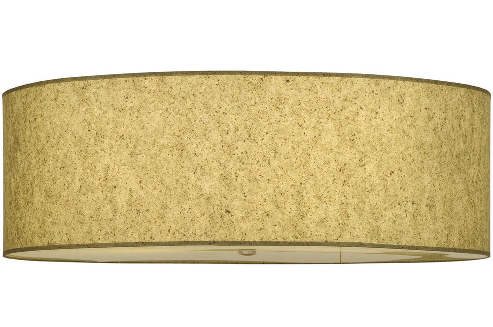 36&#34; Wide Cilindro Textrene Flushmount
