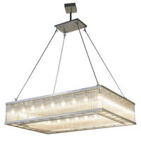 2nd Avenue Designs Blue 199733 - 60" Long Marquee Oblong Pendant