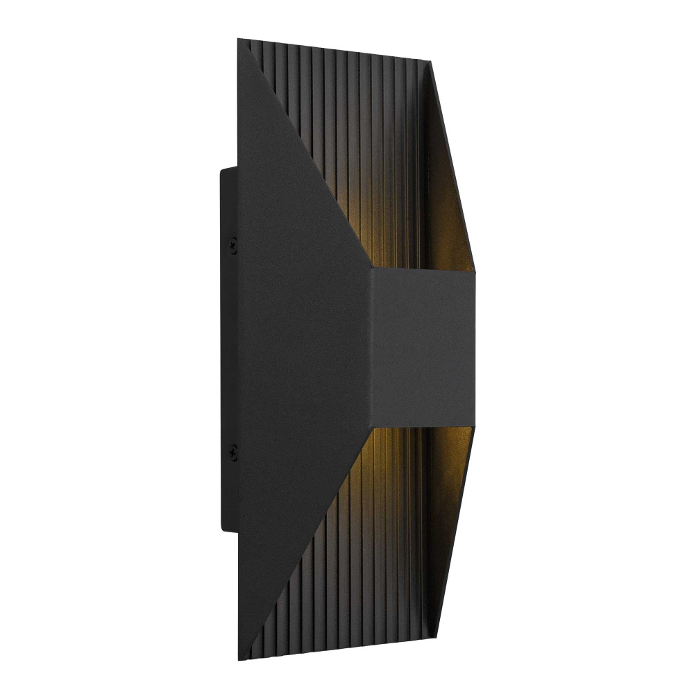 Ribbed LED Wall Sconce H12
